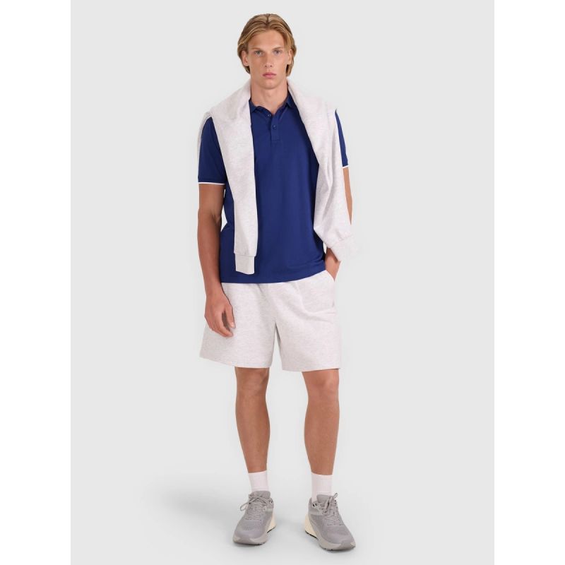 4F Men's regular póló shirt férfi galléros póló 4FRSS25TPTSM633-31S