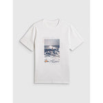 4F Men's regular printed T-shirt 3xl férfi póló 4FWSS26TTSHM2783-10S