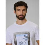 4F Men's regular printed T-shirt 3xl férfi póló