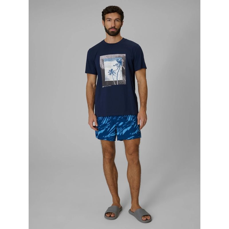 4F Men's regular printed T-shirt 3xl férfi póló