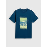 4F Men's regular printed T-shirt 3xl férfi póló