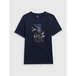 4F Men's regular printed T-shirt férfi póló 4FRSS26TTSHM3659-31S