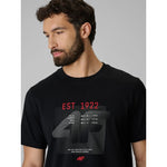 4F Men's regular printed T-shirt férfi póló 4FRSS26TTSHM4039-20S