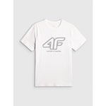 4F Men's regular T-shirt with logo férfi póló