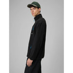 4F Men's relaxed fleece with stand-up collar férfi