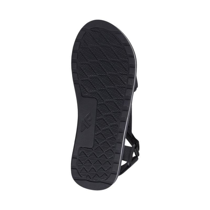 4F Men's sandals M1119 dark gray 23S szürke férfi 4FWSS26FSANM11923S Szandál