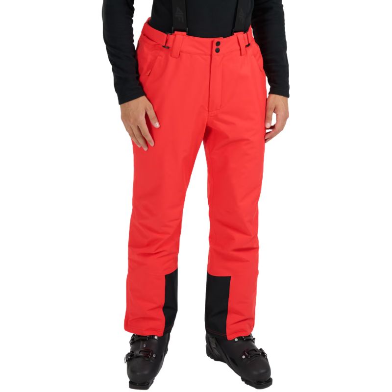 Men's ski 4F FNK red piros férfi nadrág 4FWAW25TFTRM115562S
