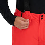 Men's ski 4F FNK red piros férfi nadrág 4FWAW25TFTRM115562S