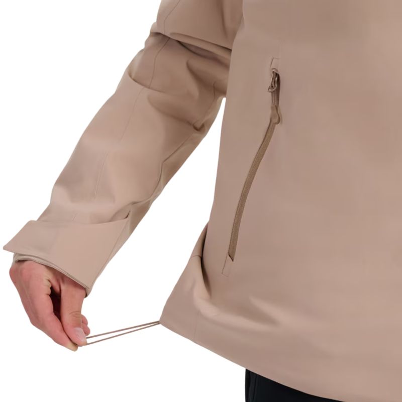 4f Men's ski jacket beige férfi 4FWAW25TTJAM078783S
