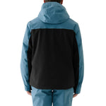 4f Men's ski jacket sea green férfi 4FWAW25TTJAM078746S