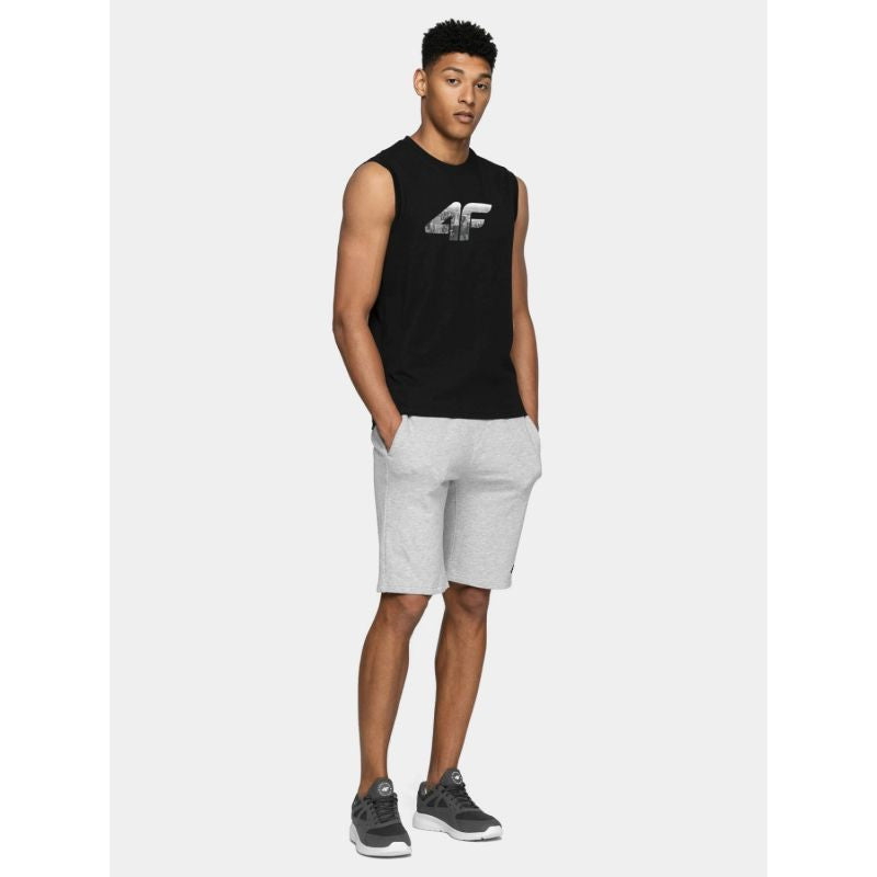 Men's sleeveless 4F 4FWSS26TSLEM357-20S 5xl férfi póló