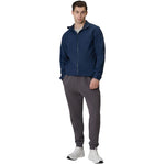 4F Men's softshell jacket M548 navy 31S kék férfi