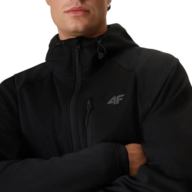 4F Men’s Softshell M646 Deep 20S dzseki, fekete