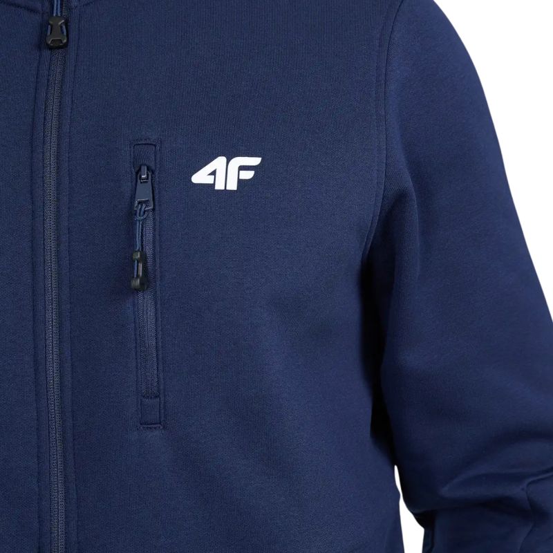 Men's sweatshirt 4F M2547 navy 4FWMM00TSWSM2547 31S kék férfi pulóver