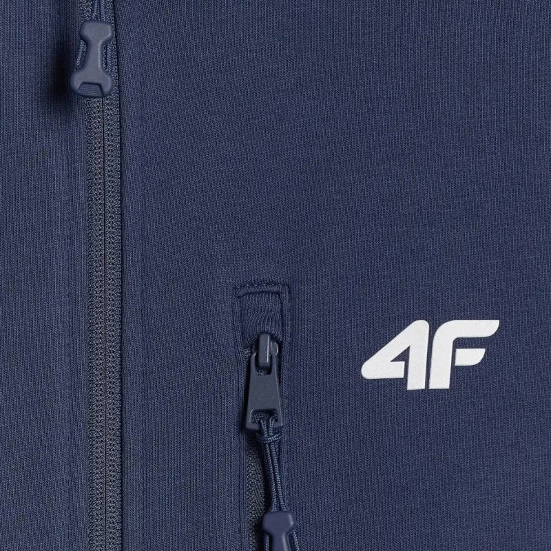Men's sweatshirt 4F M2547 navy 4FWMM00TSWSM2547 31S kék férfi pulóver