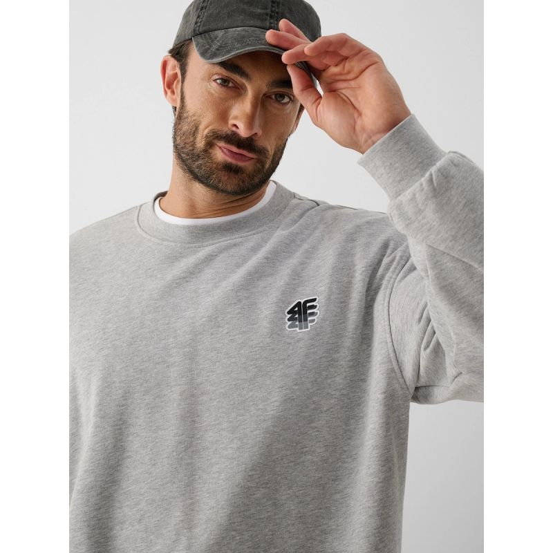 4F Men’s Sweatshirt férfi pulóver 4FRAW26TSWSM3303-27M