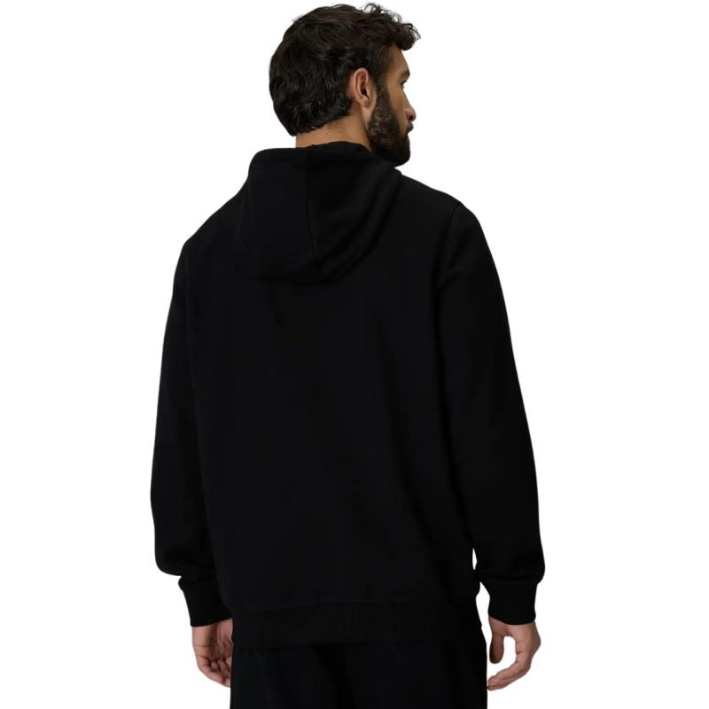 4F Men's sweatshirt M2548 deep 020S fekete férfi pulóver