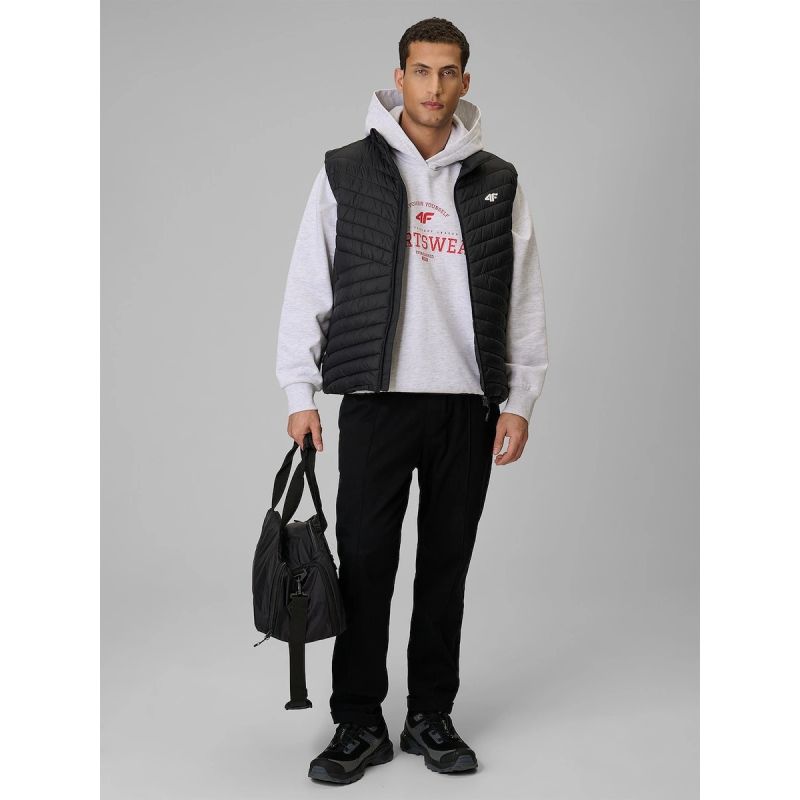 Men's synthetic-filled vest 4F 4FWSS26TVJAM345-20S férfi mellény