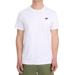 Men's T-shirt 4F M3341 4FWMM00TTSHM3341 10S fehér férfi póló