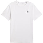 Men's T-shirt 4F M3341 4FWMM00TTSHM3341 10S fehér férfi póló