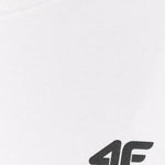 Men's T-shirt 4F M3341 4FWMM00TTSHM3341 10S fehér férfi póló