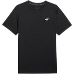 Men's T-shirt 4F M3341 deep 4FWMM00TTSHM3341 20S fekete férfi póló
