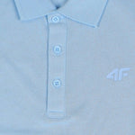 4F Men's T-shirt M0948 light 34S kék férfi póló