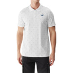 4F Men's T-shirt M0949 10S fehér férfi póló