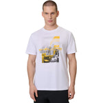 4F Men's T-shirt M2660 10S fehér férfi póló
