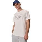 4F Men’s T-shirt M3573 Off- 11S póló, fehér
