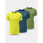 Men's T-shirt (SET OF 3 T-SHIRTS) 4F 4FWSS26TTSHM4217-90S 5xl férfi póló