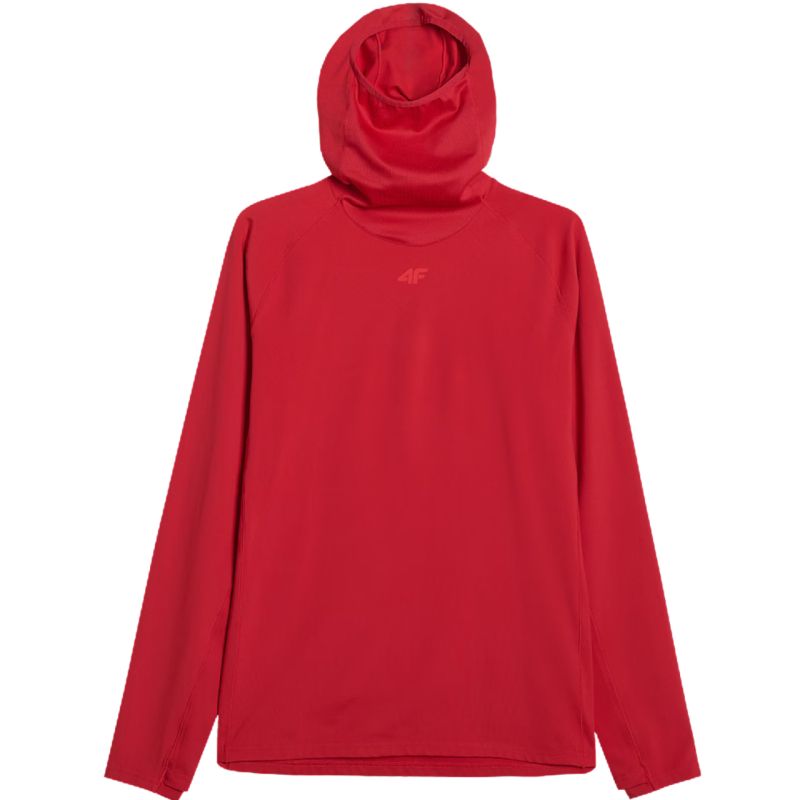 4f Men's thermal sweatshirt M100 dark red férfi 4FWAW25UBRUM10061S