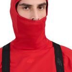 4f Men's thermal sweatshirt M100 dark red férfi 4FWAW25UBRUM10061S