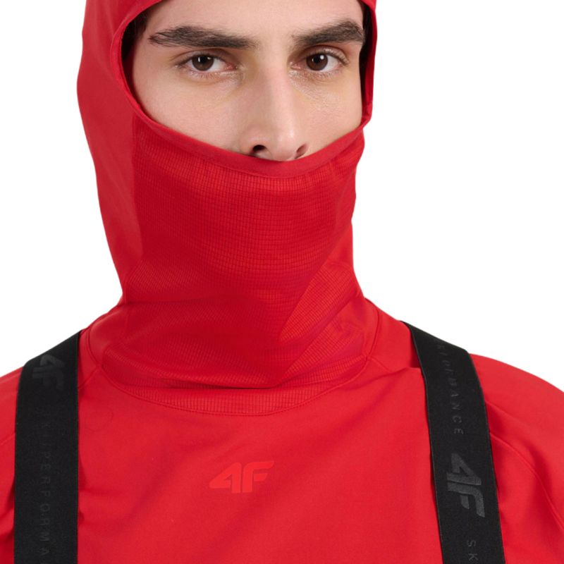 4f Men's thermal sweatshirt M100 dark red férfi 4FWAW25UBRUM10061S