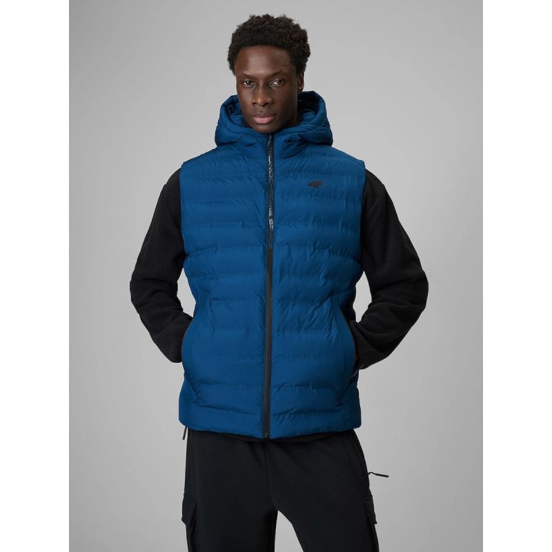 4F Men's vest with synthetic filling 3xl férfi mellény 4FRSS26TVJAM359-30S