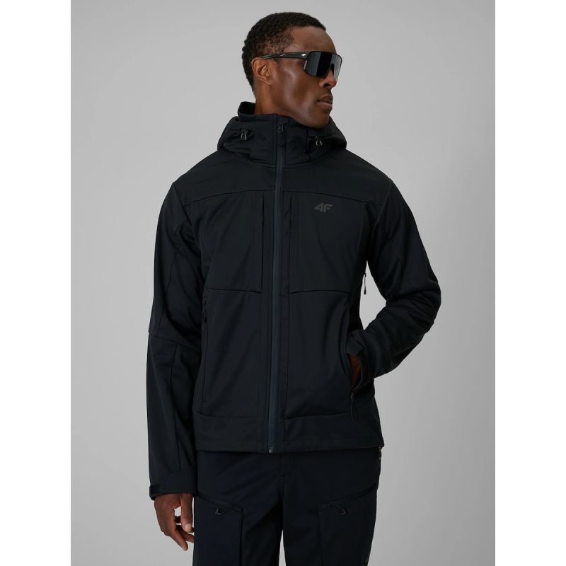 4F Men's windproof membrane 8000 softshell 3xl férfi dzseki