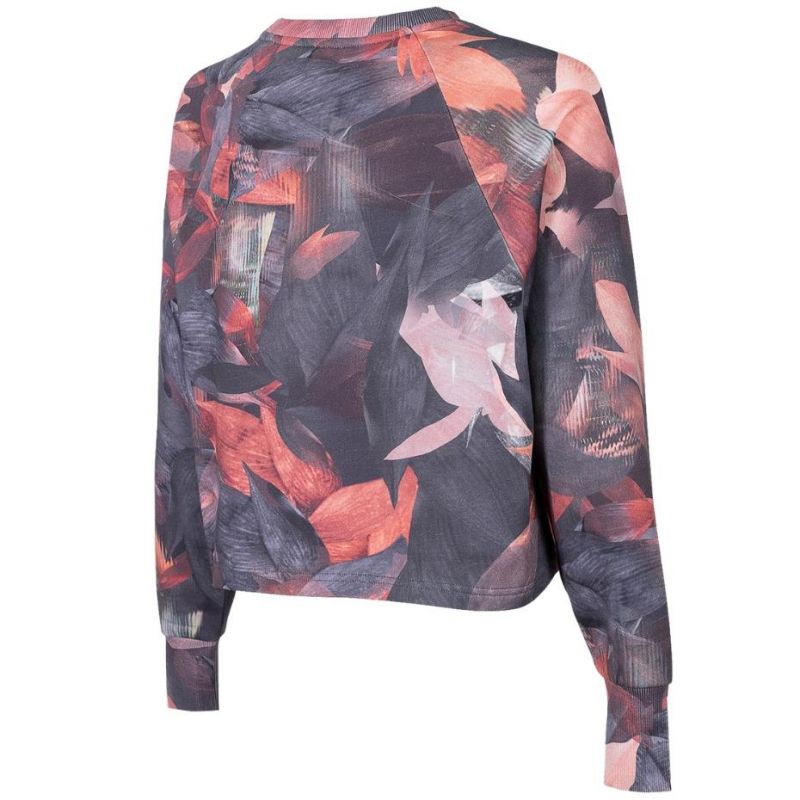 4f Multicolor Allover Sweatshirt W H4z22 Bld034 90a - Sportmania.hu