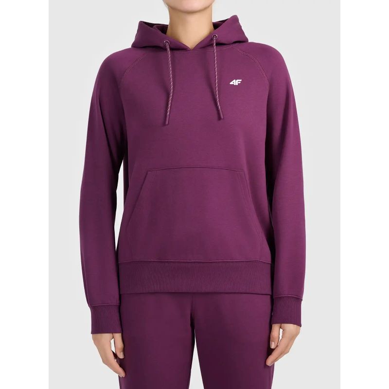4F open-front hoodie női kapucnis pulóver
