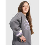 Oversized sweatshirt without a hood for girls 4F gyerek pulóver 4FJRAW25TSWSF2438-22S