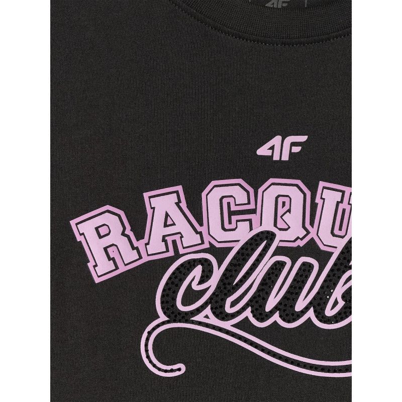 4F Oversized T-shirt with print for gyerek póló, 158/164 4FJRAW26TTSHF4242-20S