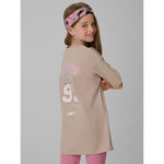 4F Oversized T-shirt with print for gyerek póló, 158/164