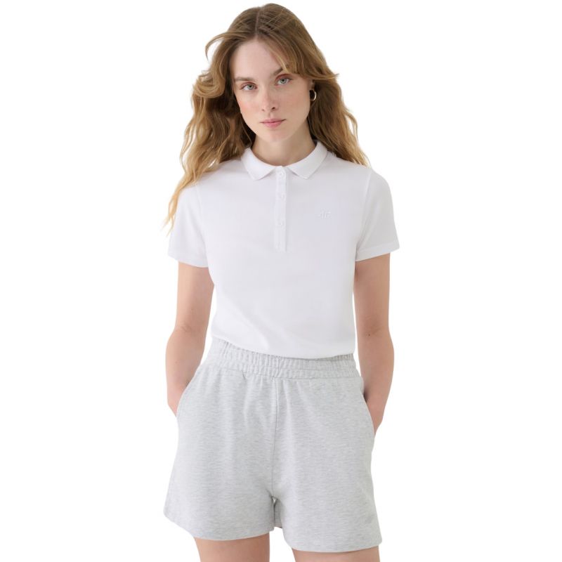 póló shirt 4F F365 W női galléros póló 4FWMM00TPTSF36510S