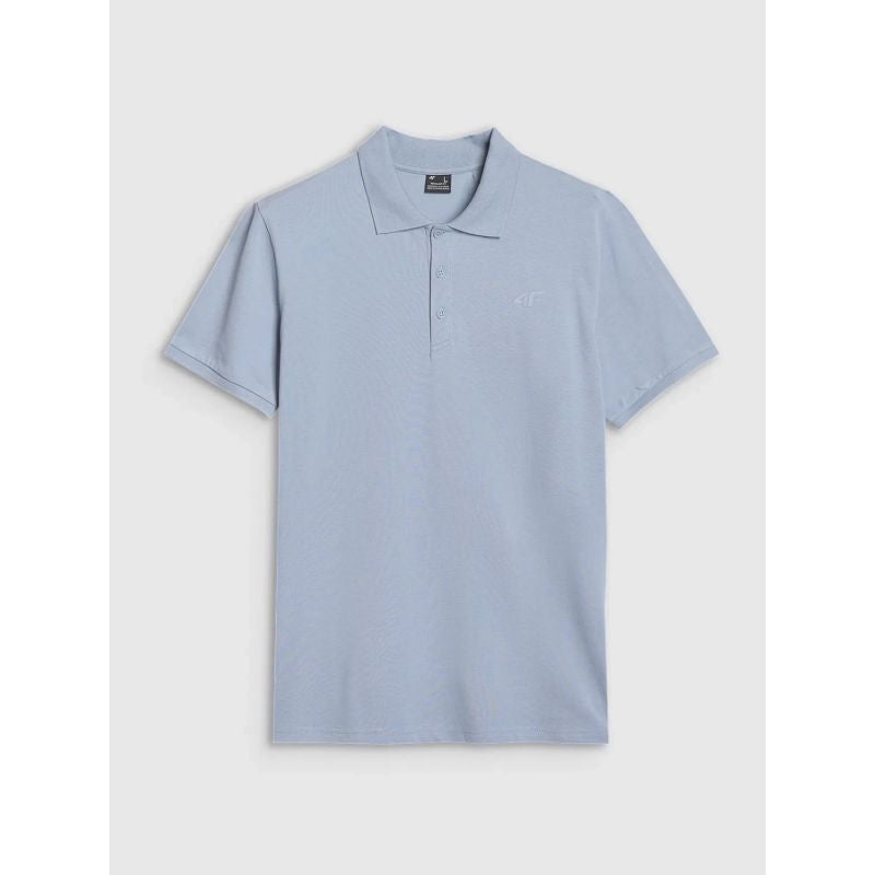póló shirt 4F M férfi galléros póló 4FWSS25TPTSM407-34S