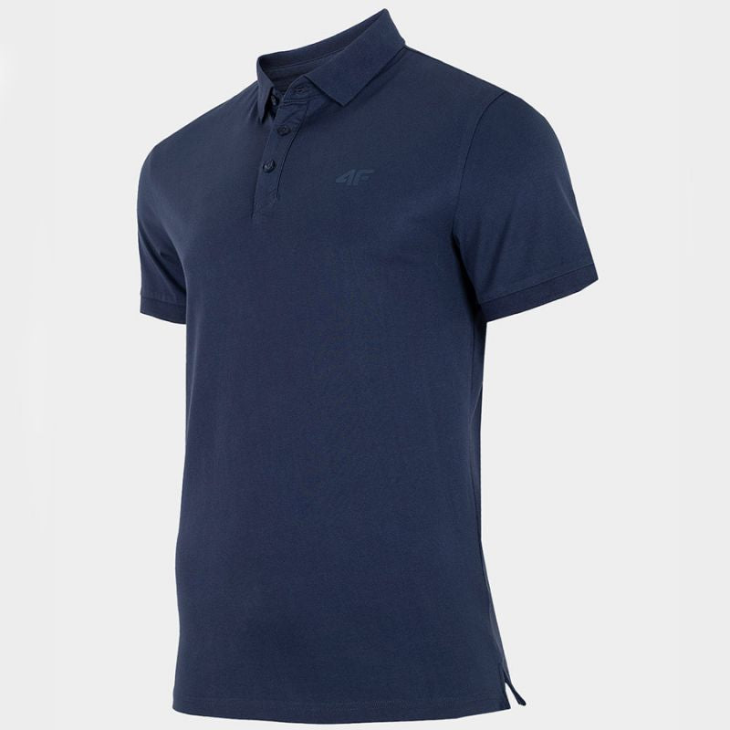 póló shirt 4F M férfi galléros póló H4L22-TSM35532S