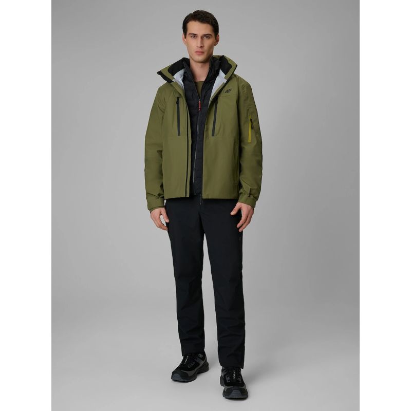 4F PRO trekking jacket, 20000 membrane, men's, 3xl férfi 4FWSS26TTJAM1101-43S