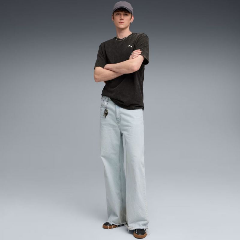 4f Puma Ess Elevated Relaxed Wash Tee M 688048 01 póló - Sportmania.hu