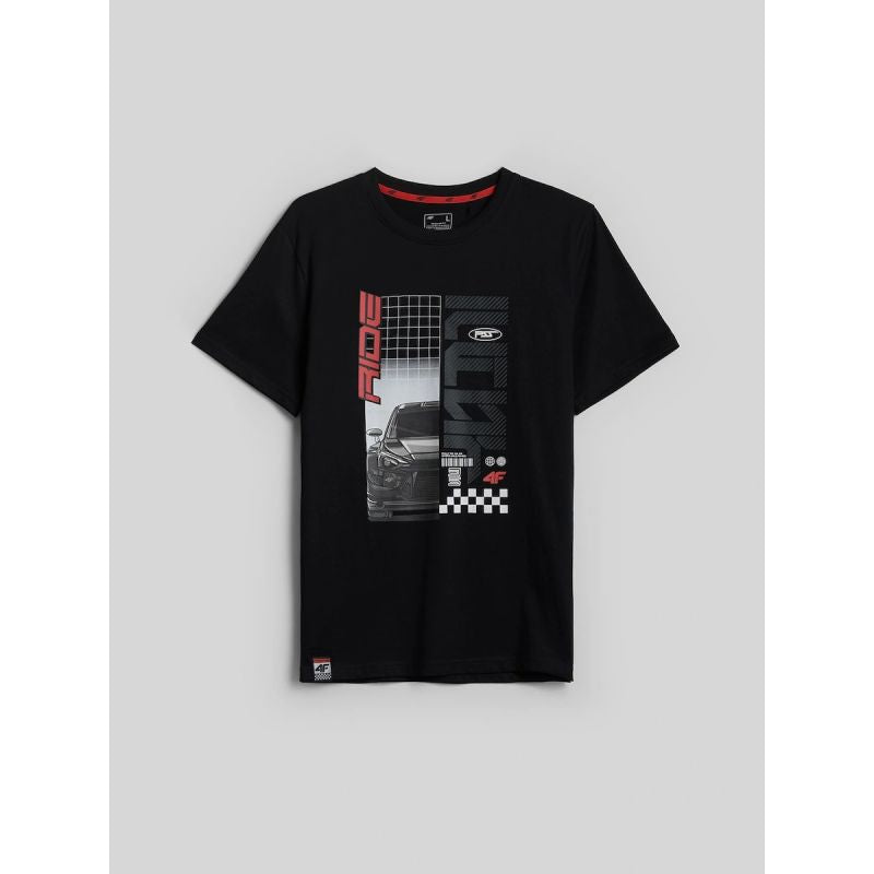 4F regular printed T-shirt férfi póló