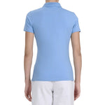 4F shirt F0768 denim 32S női galléros póló 4FWMM00TPTSF076832S