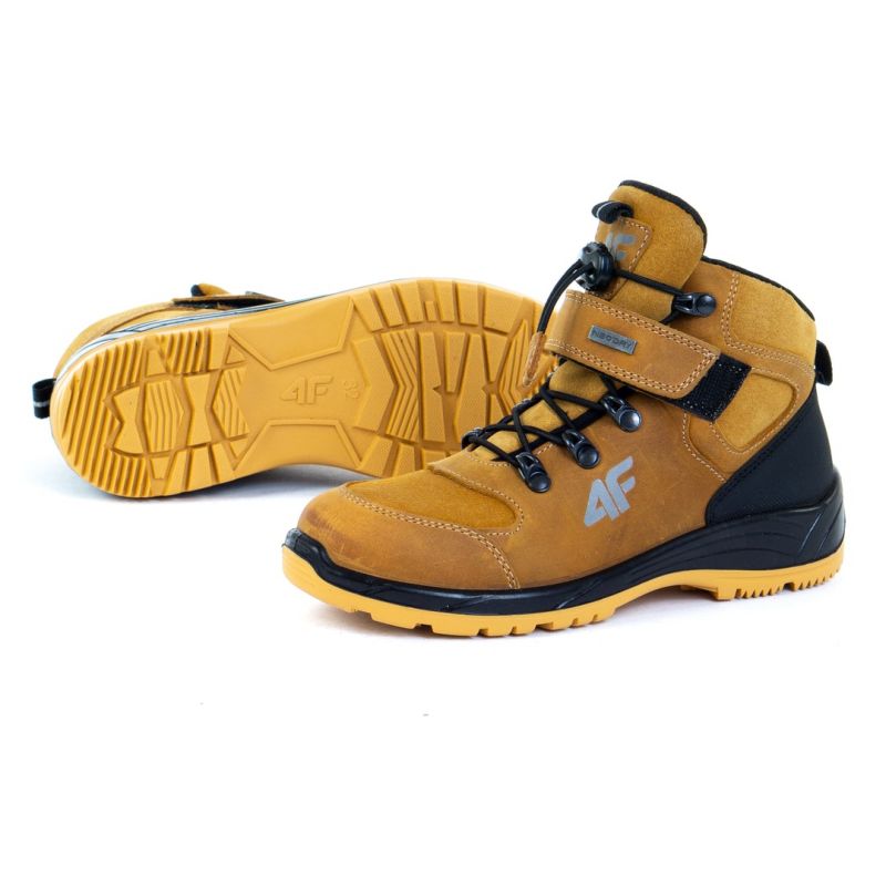 Shoes 4f Jr Beige bakancs gyerek Túracipő HJZ21JOBMW251BEŻ