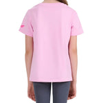 4F T-shirt for girls F2938 light 56S rózsaszín gyerek póló 4FJWSS26TTSHF293856S